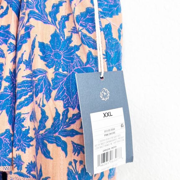 UNIVERSAL THREAD WOMEN'S SHORT TIERED RUFFLE MINI PINK BRAND NEW XXL - Picture 5 of 6